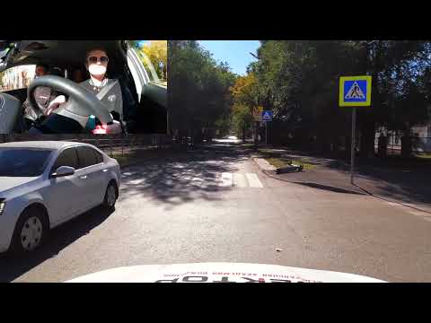 Видео: Сдала с 3-й попытки! Едва не провалила фигуры на автодроме!