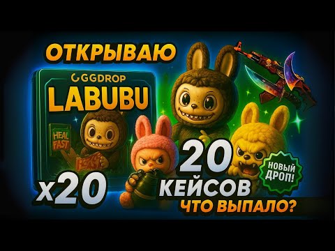 Видео: LABUBU X20 💥 ЧТО ВЫПАЛО ИЗ КЕЙСОВ? НОВЫЙ ДРОП НА ГГДРОП | GGDROP