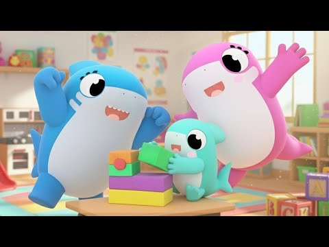 Видео: Акулята учатся быть НЯНЯМИ - Хорошее поведение для детей