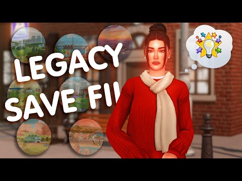 Видео: РЕДАКТИРУЕМ ДИНАСТИЙНОЕ СОХРАНЕНИЕ || THE SIMS 4