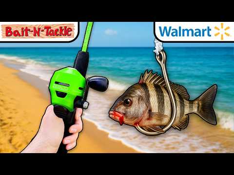 Видео: Walmart против Bait & Tackle Shop: бюджетная рыбалка в соленой воде