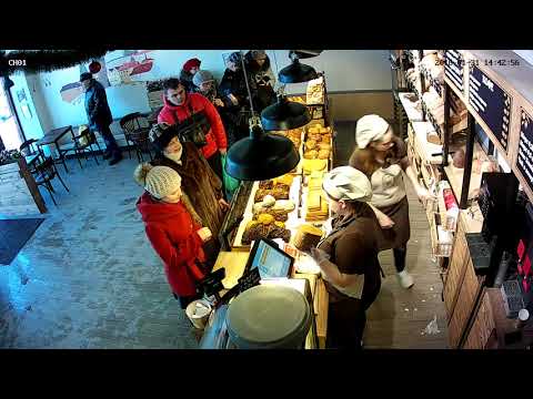 Видео: Кража денег в булочной - оригинал