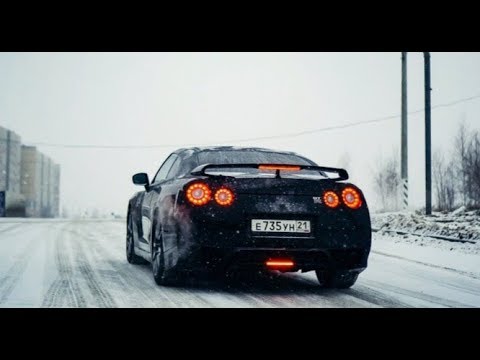 Видео: Nissan GT-R на шипах против зимы. Anton Avtoman.
