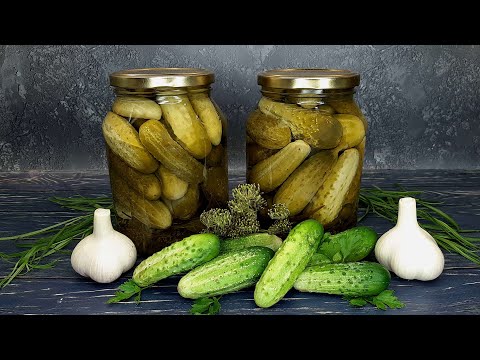 Видео: Обалденно Хрустящие Маринованные Огурцы На Зиму!! Рецепт просят все!!