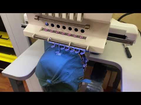 Видео: Вышивка на бейсболке (озвучка)