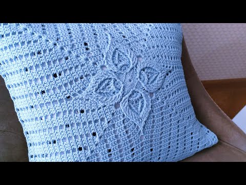 Видео: Для любителей домашнего декора  ✨ Рельефные узоры крючком ✨