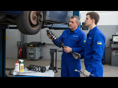 Видео: Ремонт підвіски  не лише стійки