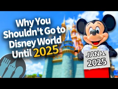 Видео: Почему вам не стоит ехать в Диснейленд до 2025 года