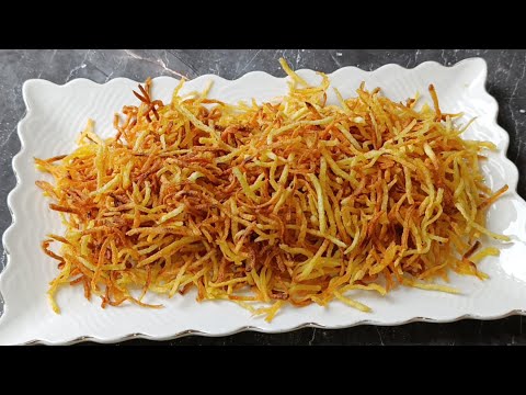 Видео: Ընդամենը 2 կարտոֆիլ, խշխշան ուտեստ, որը անհետանում է ակնթարթորեն #կարտոֆիլիժարիտ/#frenchfries #фри