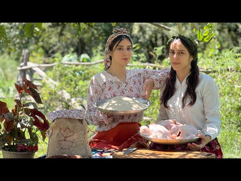 Видео: Бастирма: ароматное лакомство из курицы и риса из Северного Ирана