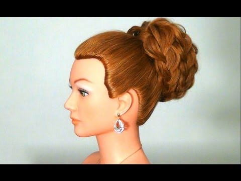 Видео: Легкая прическа на Новый Год! Easy hairstyle for New Year