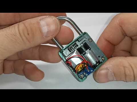 Видео: Как разобрать умный замок Xiaomi Uodi YD K1 со сканером отпечатков пальцев #УмныйЗамок