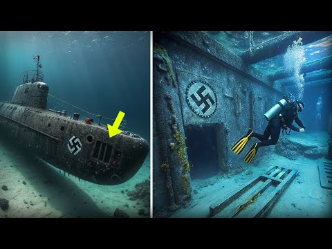 Видео: Вот что водолазы нашли в затонувшей немецкой подлодке, не упадите…