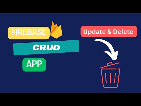 Видео: Firebase Database Міні Курс | React CRUD | Частина3 Update & Delete