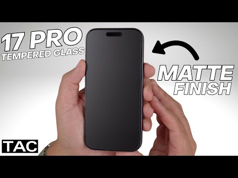 Видео: iPhone 17 pro - матовая защитная пленка для экрана!