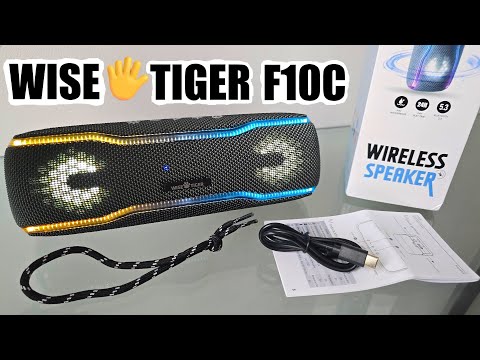 Видео: WISETIGER F10C блютуз колонка обзор