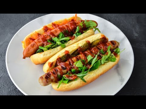 Видео: Вкуснейшие ХОТ-ДОГИ ☆ Печём БУЛОЧКИ!!!