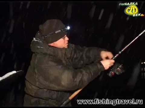 Видео: Рыболов - эксперт. Ночной фидер зимой.