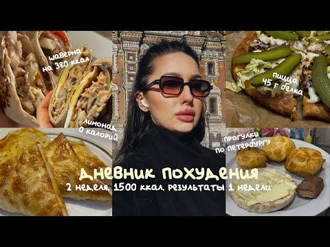 Видео: ДНЕВНИК ПОХУДЕНИЯ 2.0 | 1500 ккал. Шаверма 380 ккал. Лимонад 0 ккал. Пицца 45 г белка. ПП-такос