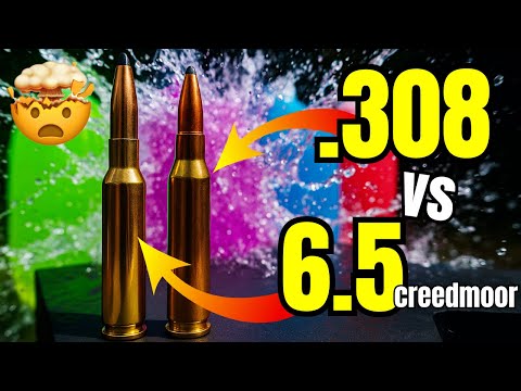 Видео: 6.5 Creedmoor против .308 — результаты вас удивят!!!