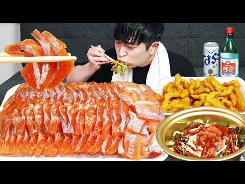 Видео: Тростниковый соус вкуснее лосося ❤ MUKBANG REALSOUND ASMR EATINGSHOW