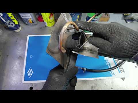 Видео: Горелка Бабингтона на отработке из того что есть у каждого в холодильнике