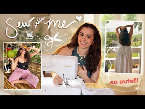 Видео: Шейте вместе со мной! 🧵✂️ Летние вещи из списка желаний (я просто в восторге) 🫶🏼