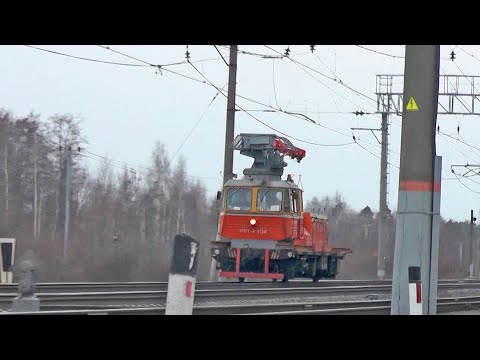 Видео: ЖД переезды Москвы и Подмосковья Часть 15