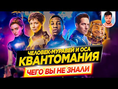 Видео: Человек-муравей и Оса: Квантомания - Самые интересные факты - ЧЕГО ВЫ НЕ ЗНАЛИ о фильме // ДКино