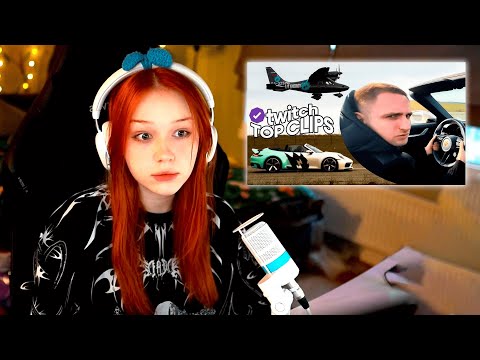 Видео: МОРФИ СМОТРИТ: Топ клипы с Twitch | ПОРШЕ vs САМОЛЕТ, ЛИТВИН и СТАЯ БЭКСТЕЙДЖ со СЪЕМОК