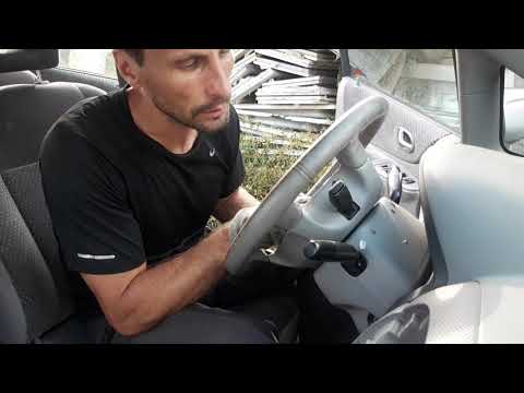 Видео: Снятие торпеды и руля в Mazda Premacy 2000г