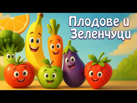 Видео: Плодове и Зеленчуци! 🍎🥕 Микс за Здрави Деца 💪🥦