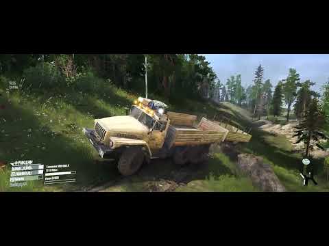 Видео: MudRunner Прохождение карты "Из болота" №3 автор карты: AndreyD6