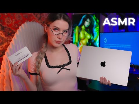 Видео: АСМР 🍏 Обзор Macbook 16 Pro M4 Max 🍎 ASMR Unpacking