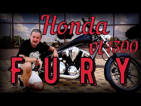 Видео: Honda vt 1300 Fury review, Хонда Фурия- обзор!