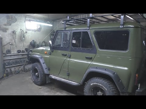 Видео: Поломало крышу на УАЗике
