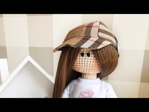Видео: мастер класс кепка для куклы