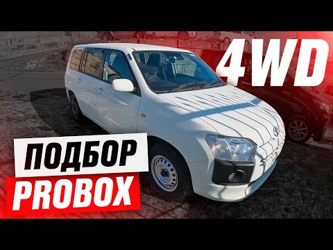 Видео: КОММЕРЧЕСКИЙ универсал! Большой автоподбор TOYOTA Probox 4WD! Приемлемые цены и достойные варианты!