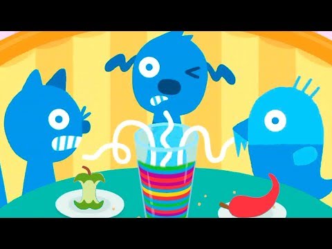 Видео: МАЛЫШИ в КАФЕ. Коктейль ЧЕЛЛЕНДЖ для малышей в игре САГО МИНИ