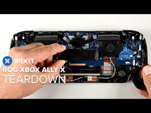 Видео: Разборка и ремонтопригодность ROG Xbox Ally X | iFixit