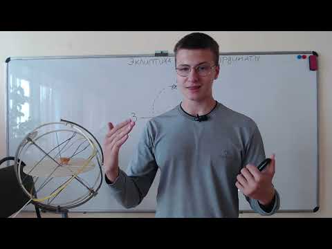 Видео: Эклиптика. Вторые экваториальные координаты. Эклиптические координаты