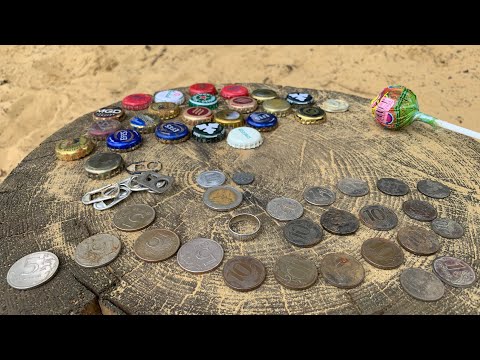 Видео: Пляжный Коп с Quest X5, Разбогател немного
