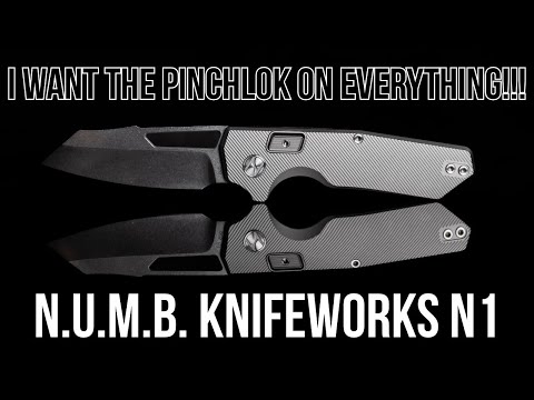 Видео: Совершенно новый запирающий механизм!?! - NUMB Knifeworks N1 Cornerstone