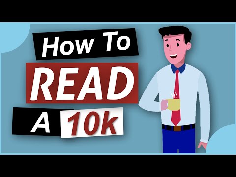 Видео: Как читать годовой отчет — 10k для начинающих