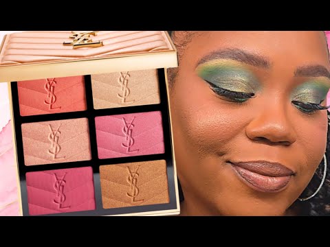 Видео: Палитра YSL Golden Oasis