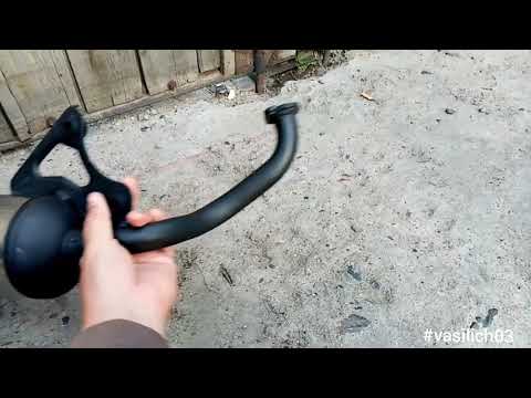 Видео: Китайский глушитель полное го.... но Honda dio