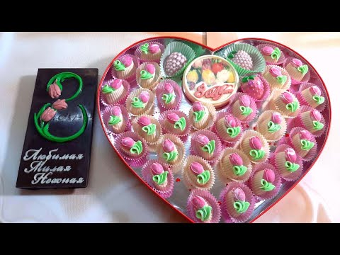 Видео: Клубничный РАЙ. Рецепт начинки для шоколадных конфет. Клубника в шоколаде с ликером Mozart