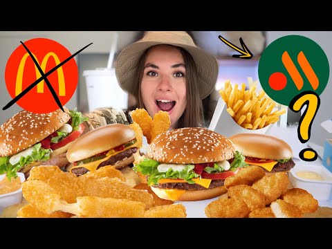 Видео: МУКБАНГ разберёмся ЧТО ВКУСНЕЕ ? ВКУСНО И ТОЧКА или Макдональдс McDonalds | АСМР \ ASMR mukbang