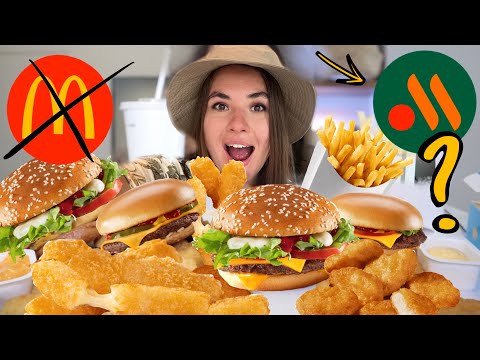 Видео: МУКБАНГ разберёмся ЧТО ВКУСНЕЕ ? ВКУСНО И ТОЧКА или Макдональдс McDonalds | АСМР \ ASMR mukbang