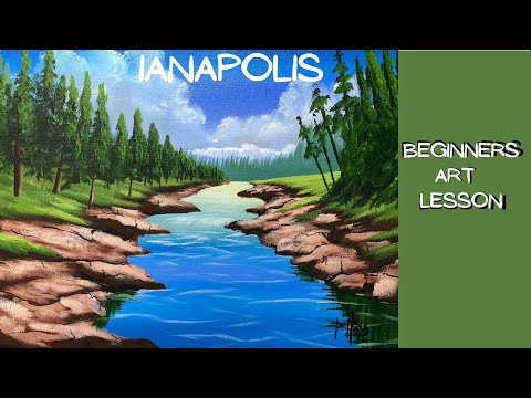 Видео: Урок по акрилу для начинающих, #586 — у вас получится